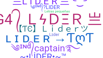 उपनाम - Lider