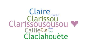उपनाम - Clarisse