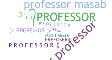 उपनाम - Professor