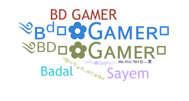 उपनाम - BDGamer