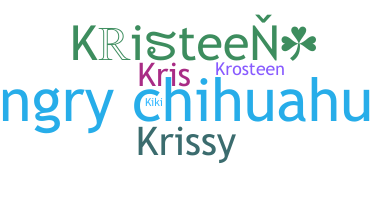 उपनाम - Kristeen