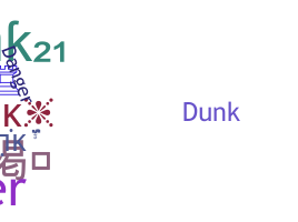 उपनाम - dunk