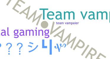 उपनाम - TeamVampire