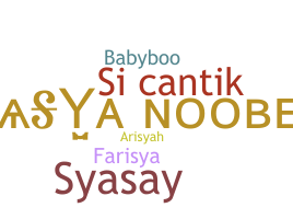 उपनाम - Syasya