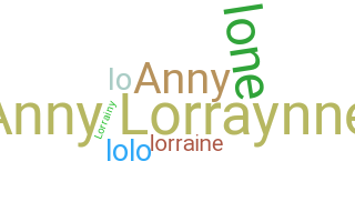 उपनाम - Lorraine