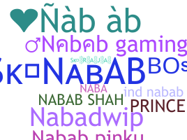 उपनाम - Nabab