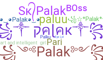 उपनाम - Palak