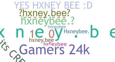 उपनाम - hxneybee
