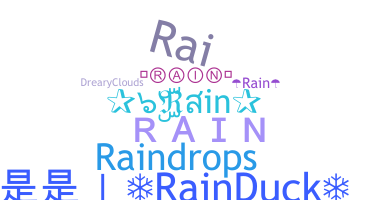 उपनाम - Rain