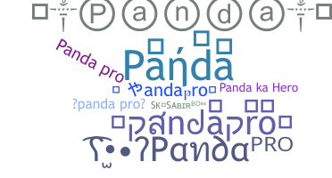 उपनाम - pandapro