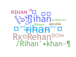 उपनाम - Rihan