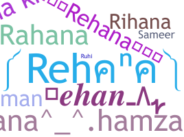 उपनाम - Rehana