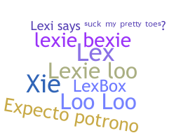 उपनाम - Lexie