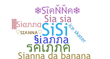 उपनाम - Sianna