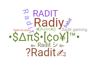 उपनाम - Radit