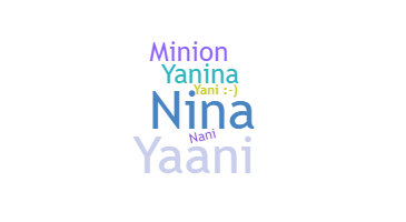 उपनाम - Yanina