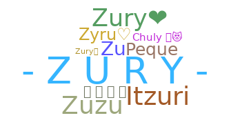 उपनाम - Zury
