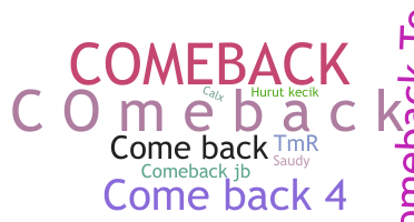 उपनाम - comeback