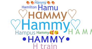उपनाम - Hammy