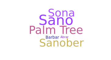 उपनाम - Sanobar