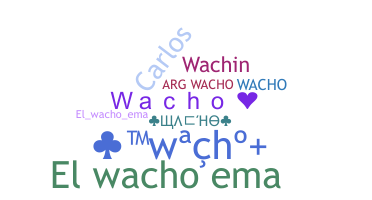 उपनाम - Wacho