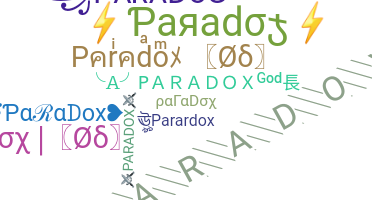 उपनाम - Paradox