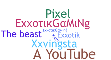 उपनाम - ExxotikGaming