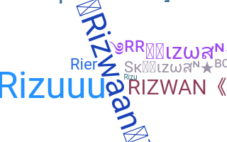 उपनाम - Rizwan