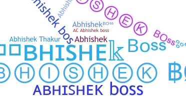 उपनाम - Abhishekboss