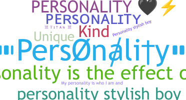 उपनाम - Personality