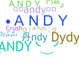 उपनाम - Andy