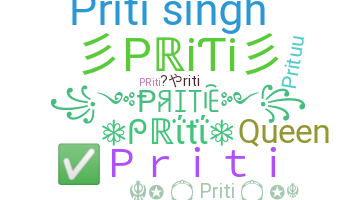 उपनाम - Priti