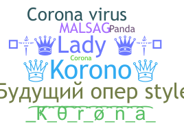 उपनाम - Korona