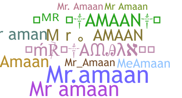 उपनाम - mrAMAAN