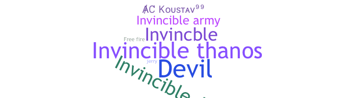 उपनाम - Invincible