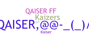 उपनाम - Qaiser