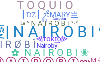 उपनाम - Nairobi