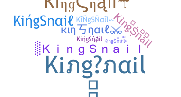 उपनाम - KingSnail