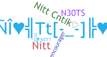 उपनाम - nitt