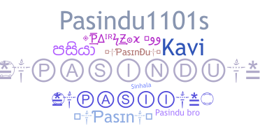 उपनाम - Pasindu