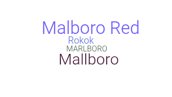 उपनाम - malboro