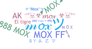 उपनाम - mox