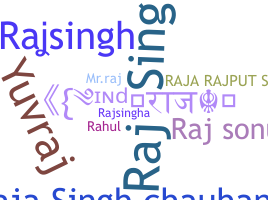 उपनाम - Rajsingh