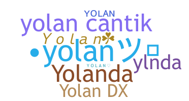 उपनाम - Yolan