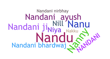 उपनाम - Nandani