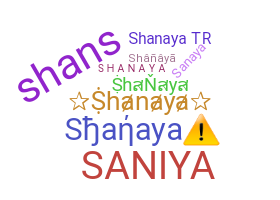 उपनाम - Shanaya