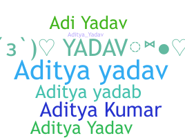 उपनाम - Adityayadav