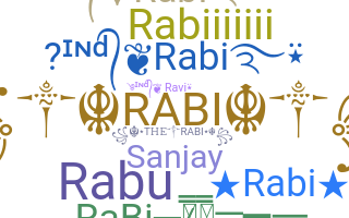 उपनाम - rabi