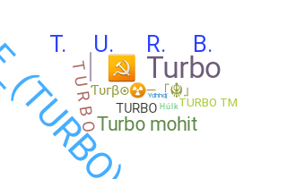 उपनाम - Turbo