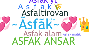 उपनाम - Asfak